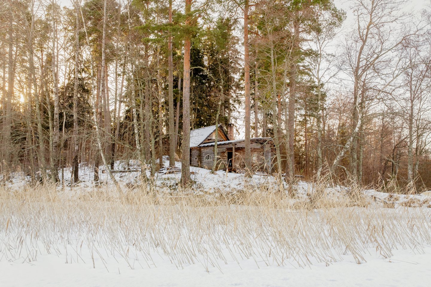 The Finland Fiskars village sauna.